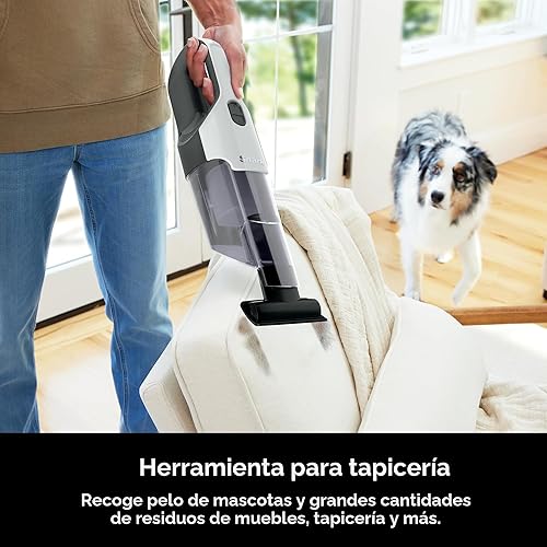 Miniatura 5 de Shark Aspiradora de mano Cyclone PET con succión HyperVelocity, potente recogida de pelo de mascotas, ligera, taza de polvo XL, incluye herramienta