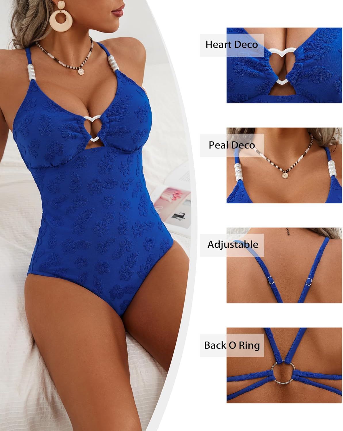 XUNYU One Piece Swimsuits for Women Sexy Bathing Suit Full Coverage Modest Swimwear Slimming Monokini Teens Swim Suits 2026 - Image 5