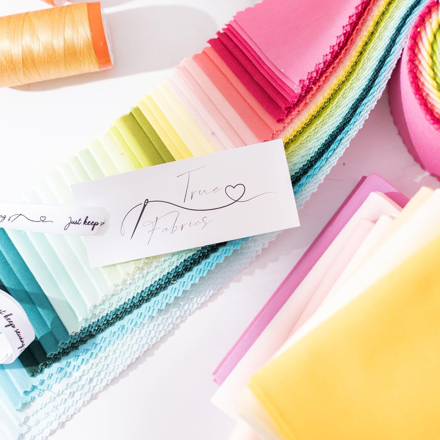 True Fabrics 2.5" Strips Jelly Roll (Radiance)