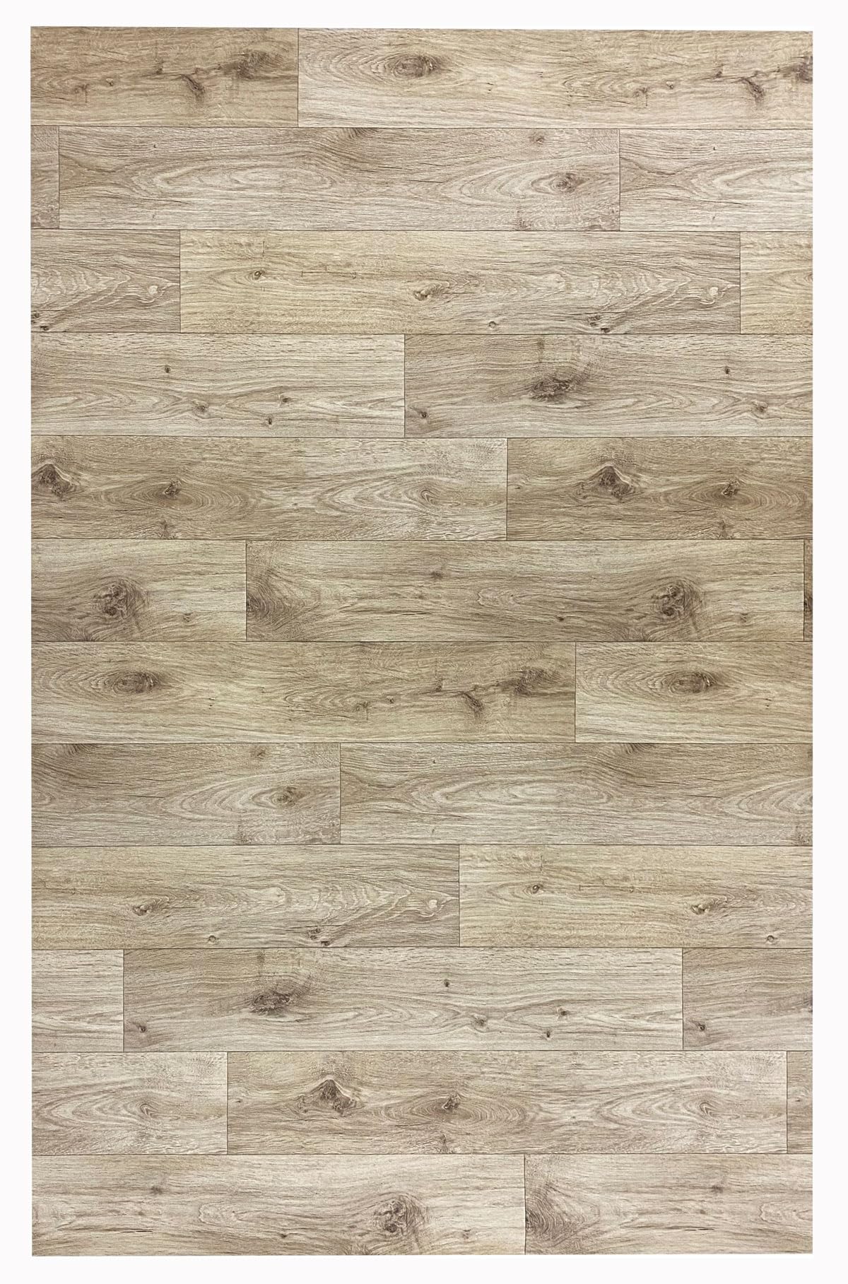Alfombra Vinílica efecto parquet Cocina Salón - Varios Tamaños - (Textura Madera Roble 100x150cm) , Lavable Antideslizante , revestimiento suelo y Resistente Salon baño hogar Cocina Pasillo