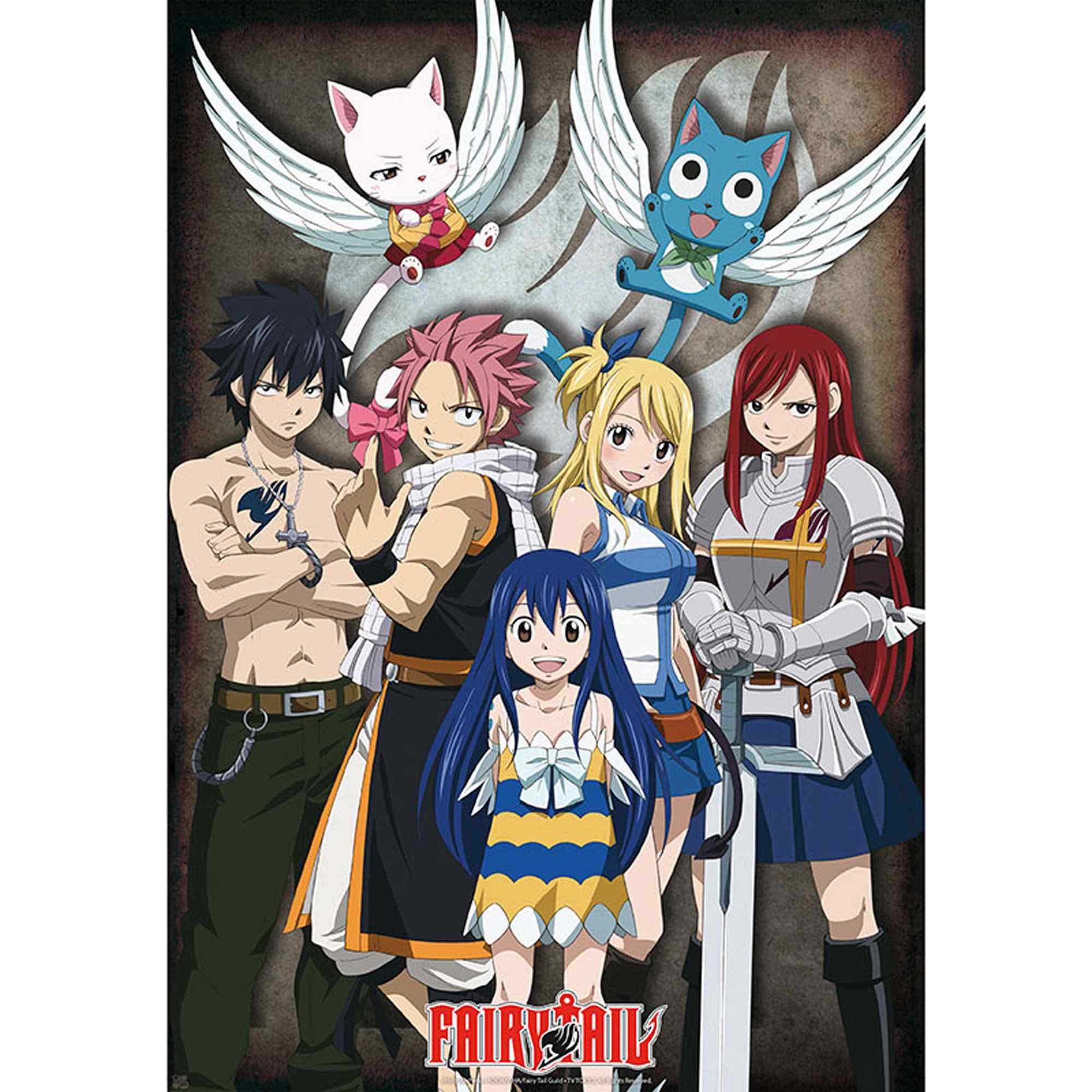 ABYSTYLE Fairy Tail Group 61 x 91.5cm Maxi Poster