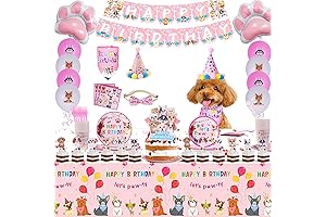 110PCS Dog Birthday Party Supplies, Unleash the Fun for Your Pup's Special Day