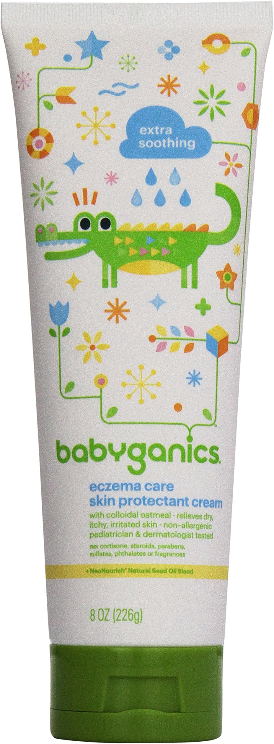 BabyGanicsEczema Care Skin Protectant Cream, 8 oz, Packaging May Vary
