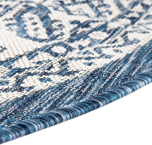 Miniatura 468 de Rugs.com Outdoor Aztec Collection Alfombra – 4 x 6 pies alfombra de tejido plano gris carbón perfecta para salas de estar, grandes comedores, planos