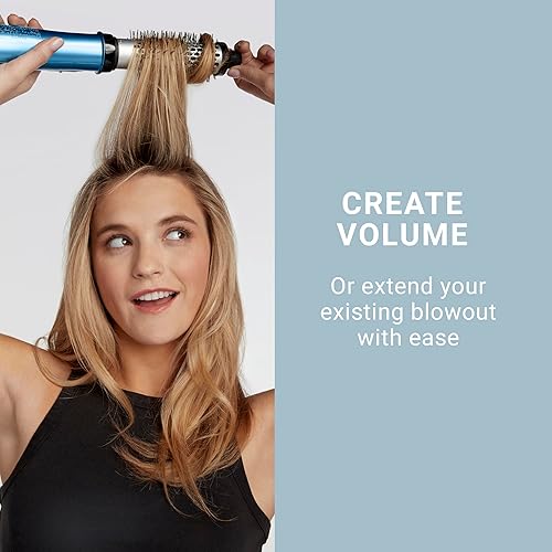 Miniatura 8 de BaBylissPRO Cepillo de aire caliente de cerdas suaves de 1 14" para peinar el cabello