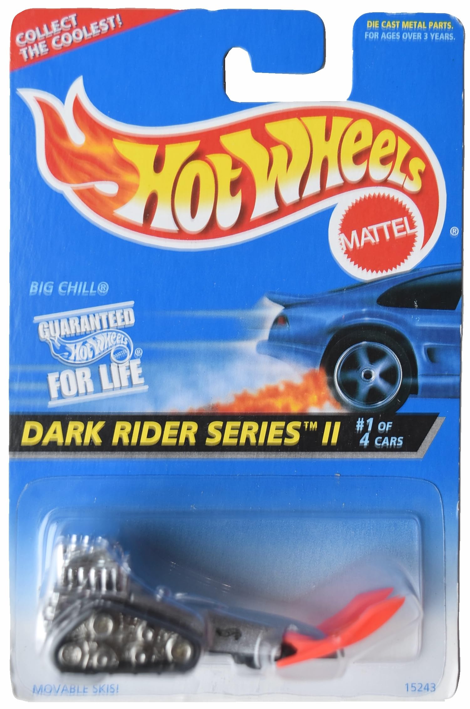Hot Wheels Big Chill, Dark Rider Series II 1/4 [Silver]