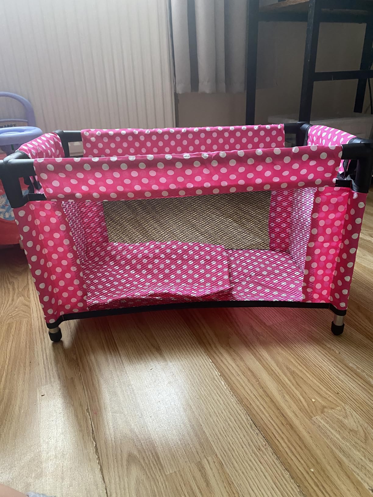 Molly Dolly Baby Doll Cot Dolls Bed For Dolls Upto 45cm (18") Dolls Cot Baby Doll Bed