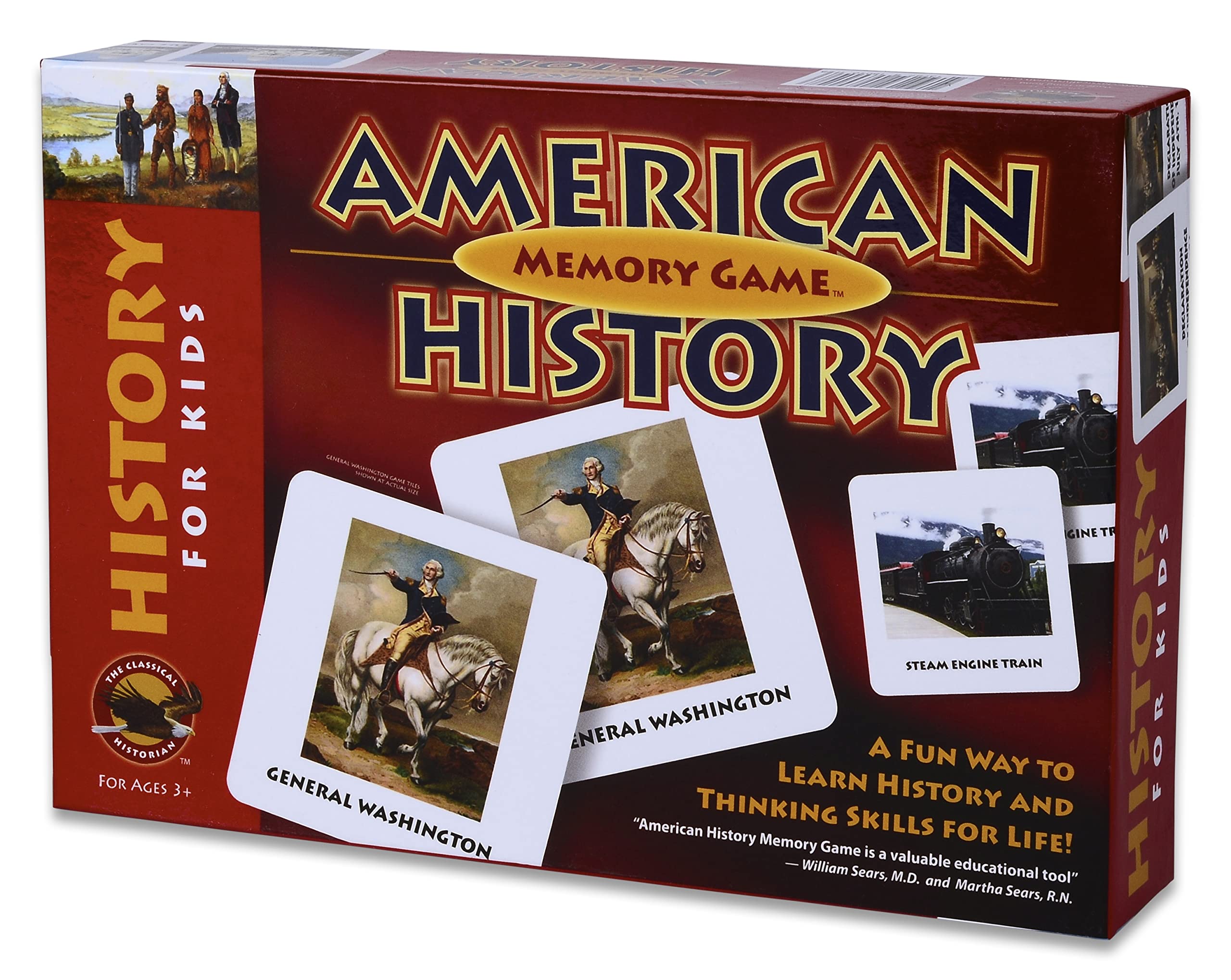 American History Memory Game By Classical Historian