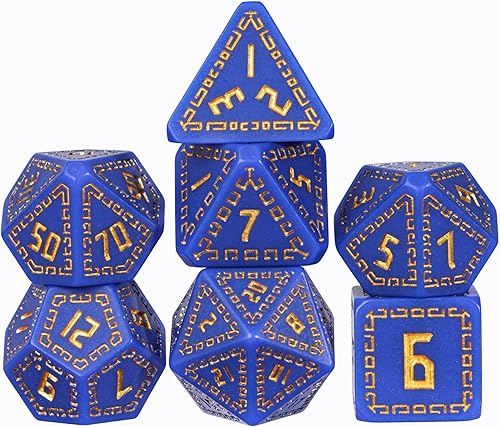 Miniatura 138 de Juego de dados de queso, juego de dados DND poliédricos de resina amarilla para juegos de rol D&D y otros juegos de mesa Dados