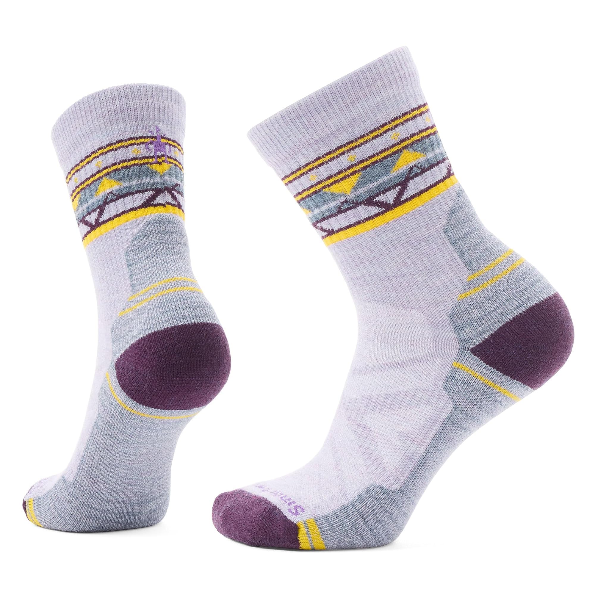 Smartwool Damskie skarpety Hike Light Cushion Zig Zag Valley Mid Crew Skarpetki Hike Light Cushion Zig Zag Valley Mid Crew dla kobiet