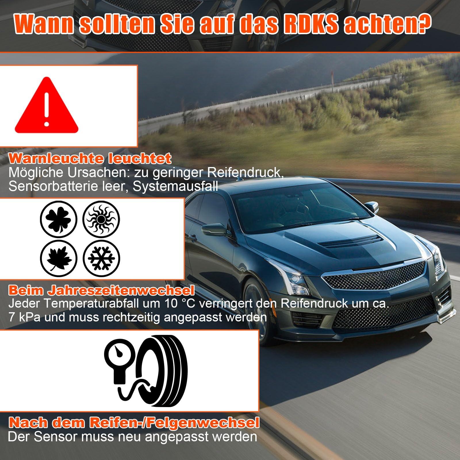 4 Stück Reifendrucksensor 433MHz TPMS Sensor RDKS Sensor für BMW 1er 2er 3er 4er 5er X1 X5 MINI F20 F21 F22 F23 F30 F31 F35 F36 2011-2019 Ersatznummer 36106881890 36106856209