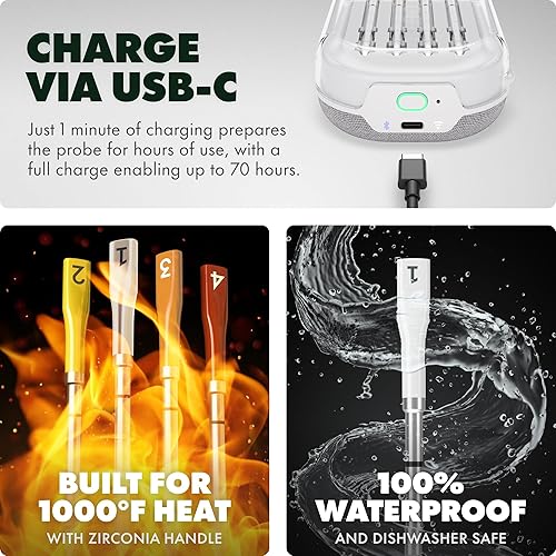 Miniatura 3 de CHEF IQ Smart Thermometer - 4 Probes