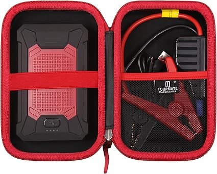 AUTOWITT ジャンプスターター ハードケース Amazon.co.jp: Tourmate ハードケース 適用 YABER カーバッテリー