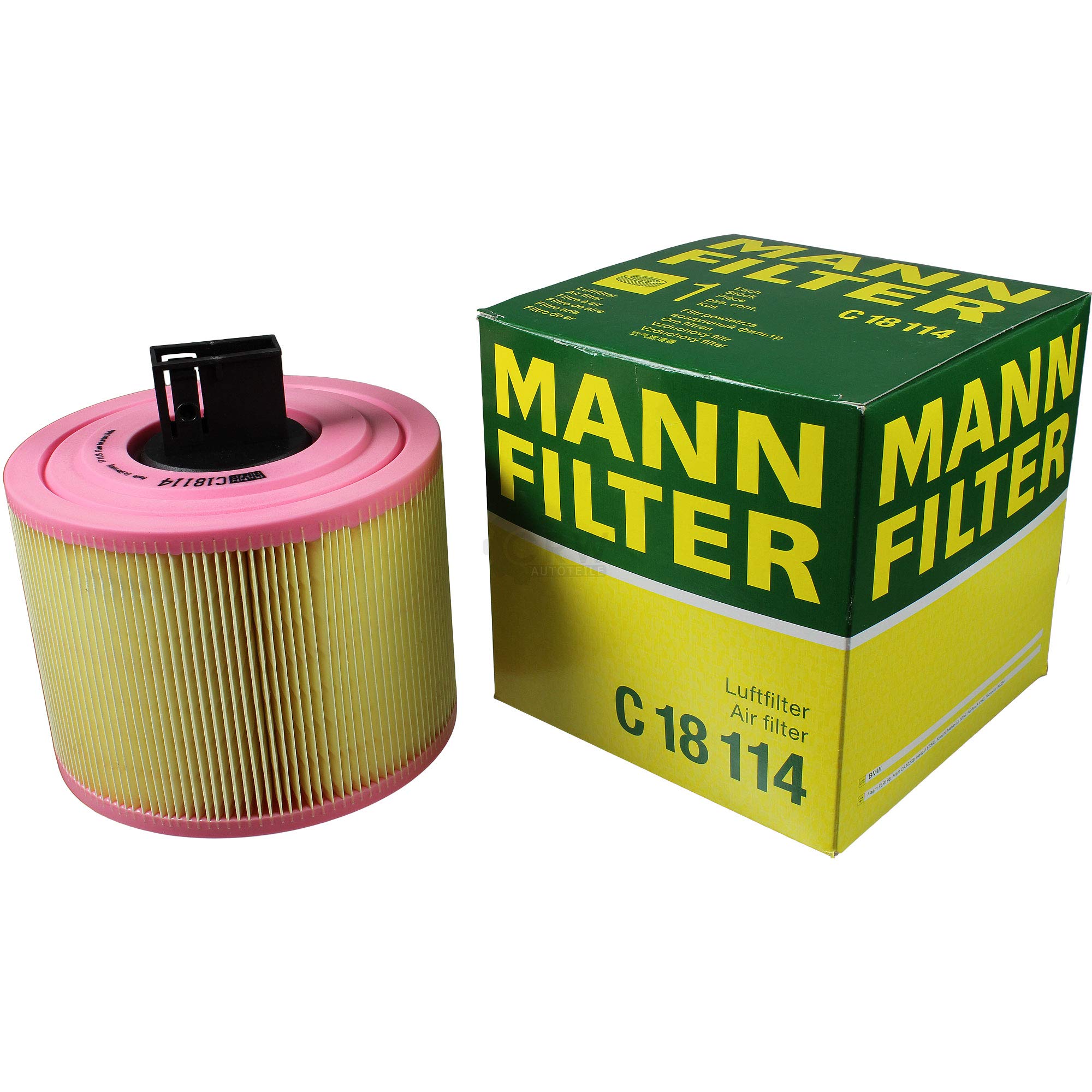 Paquete de inspección Kit de mantenimiento de filtros con filtro de aceite HU 816 x, filtro de aire C 18 114, filtro de combustible WK 6030, filtro de habitáculo CU 8430, tornillo de cierre