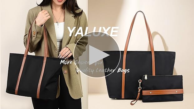 Amazon.com: YALUXE Women's Nylon Tote Bags Large Capacity