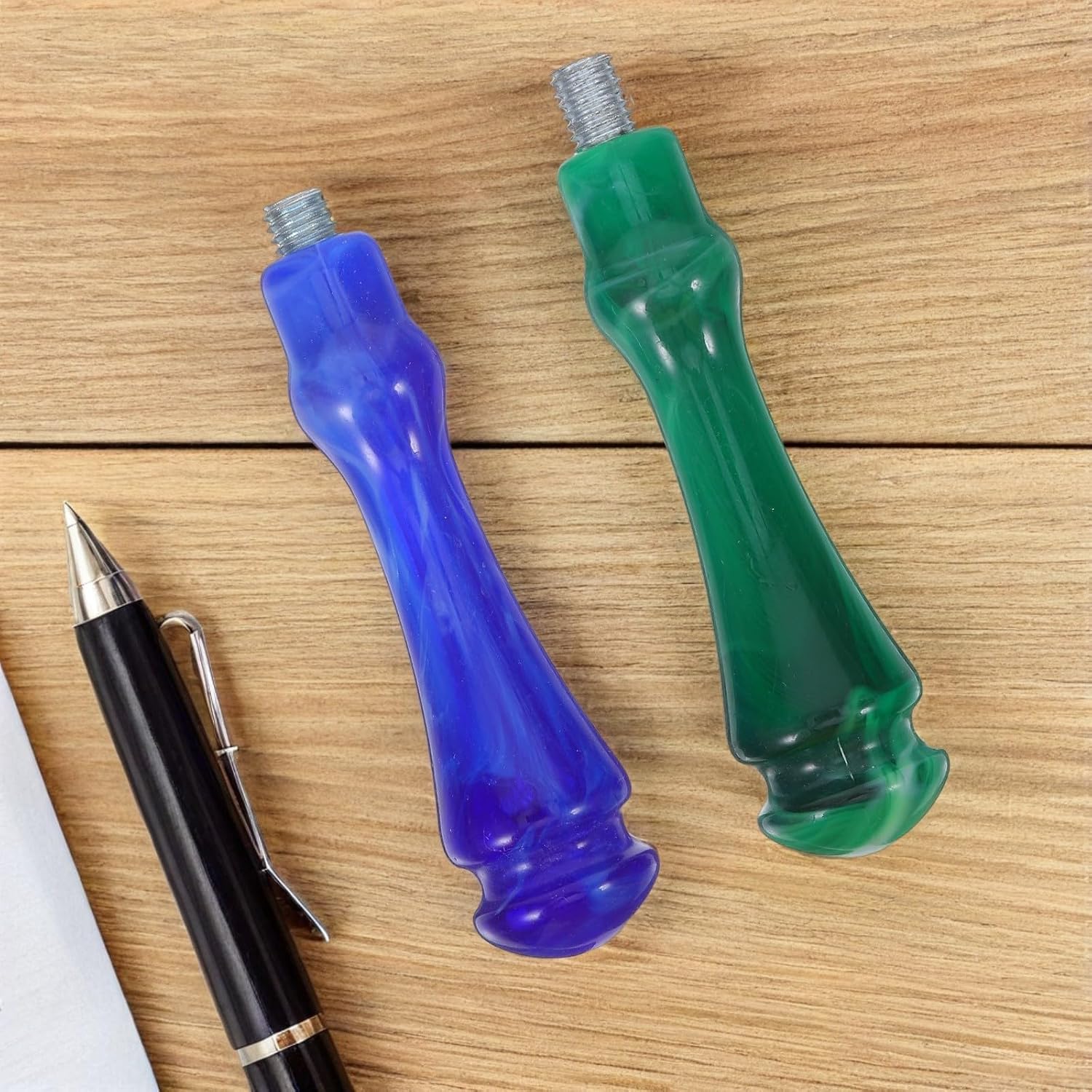 Resin Wax Seal Stamp Handles 2pcs for Crafting and Cards