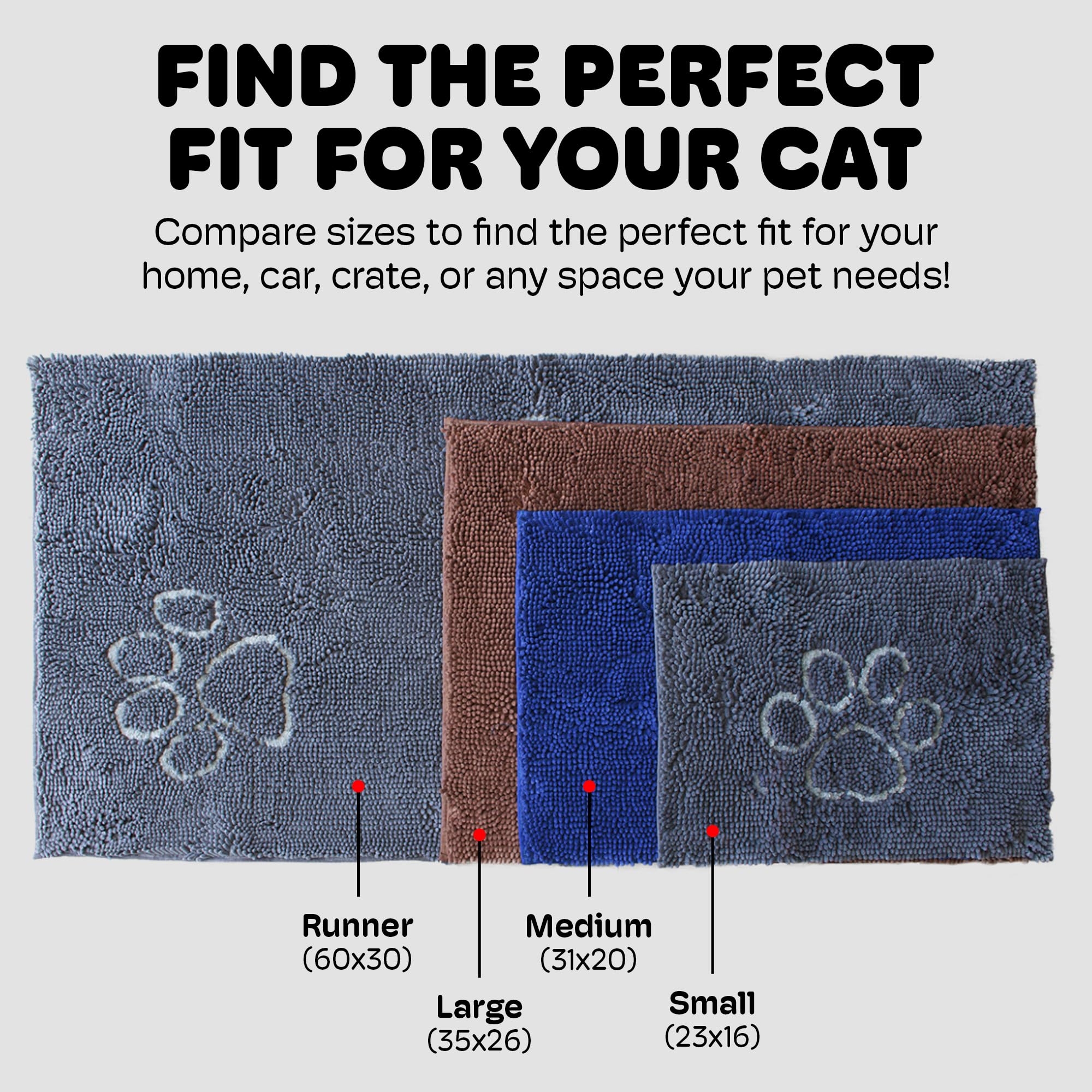 Dog Gone Smart - Cat Litter Mat 88 x 66 cm Gris - (775.8100)
