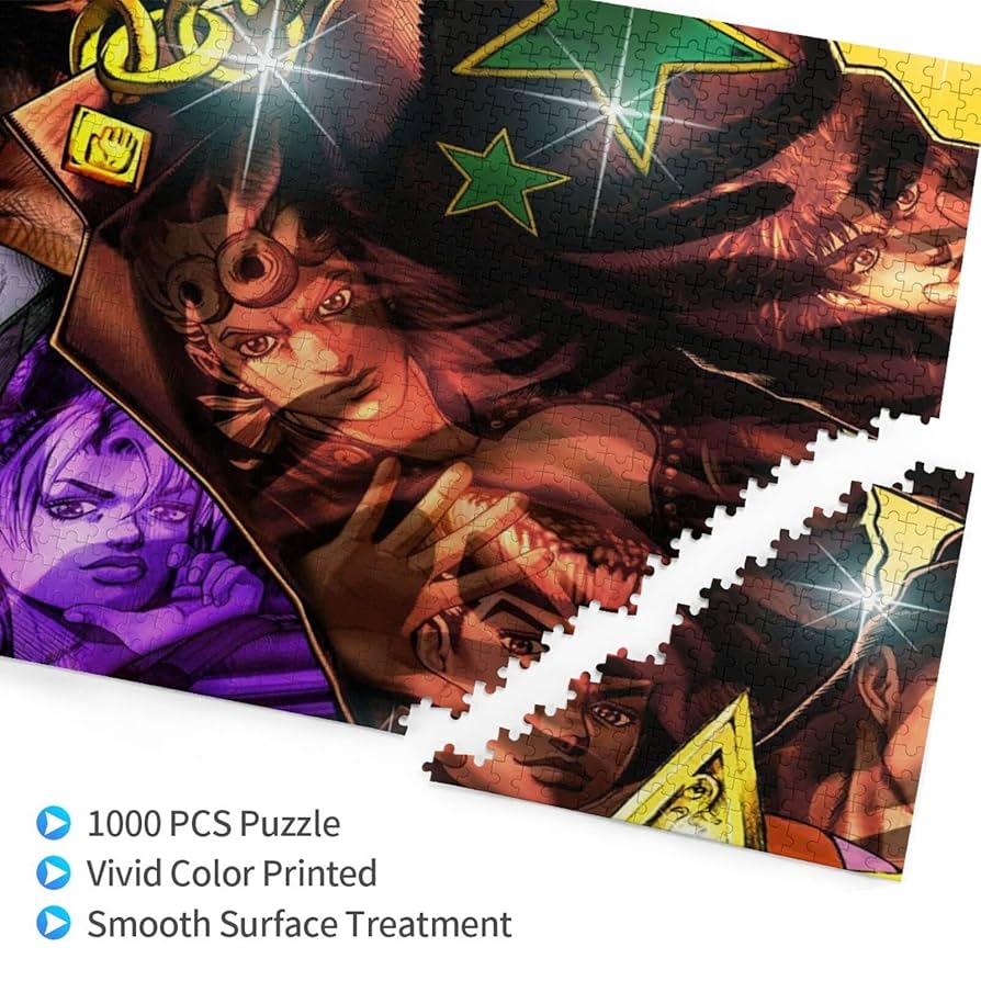 ジョジョの奇妙な冒険 1000ピースパズル Amazon.co.jp: ジョジョの奇妙な冒険 大人も子供も楽しめる1000