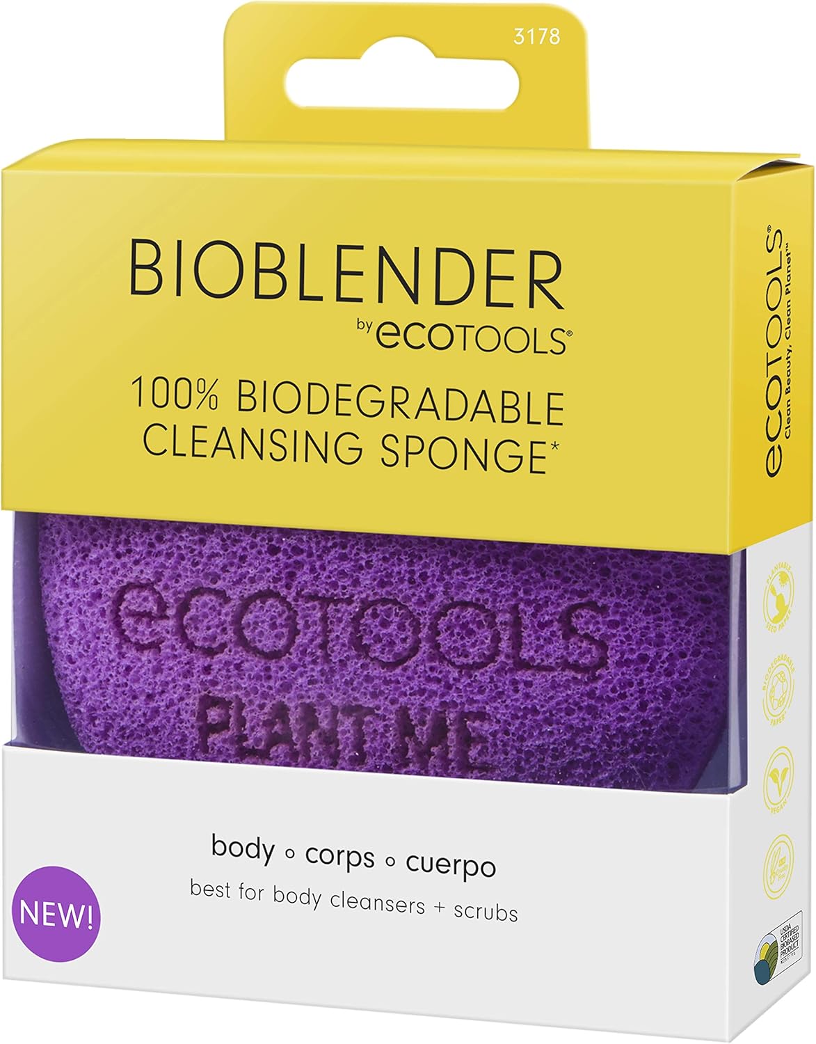 Ecotools Bioblender By Body Cleansing Sponge BigaMart