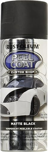 Rust-Oleum 284279 Peel COAT 11Oz BLK Matte Peelcoat
