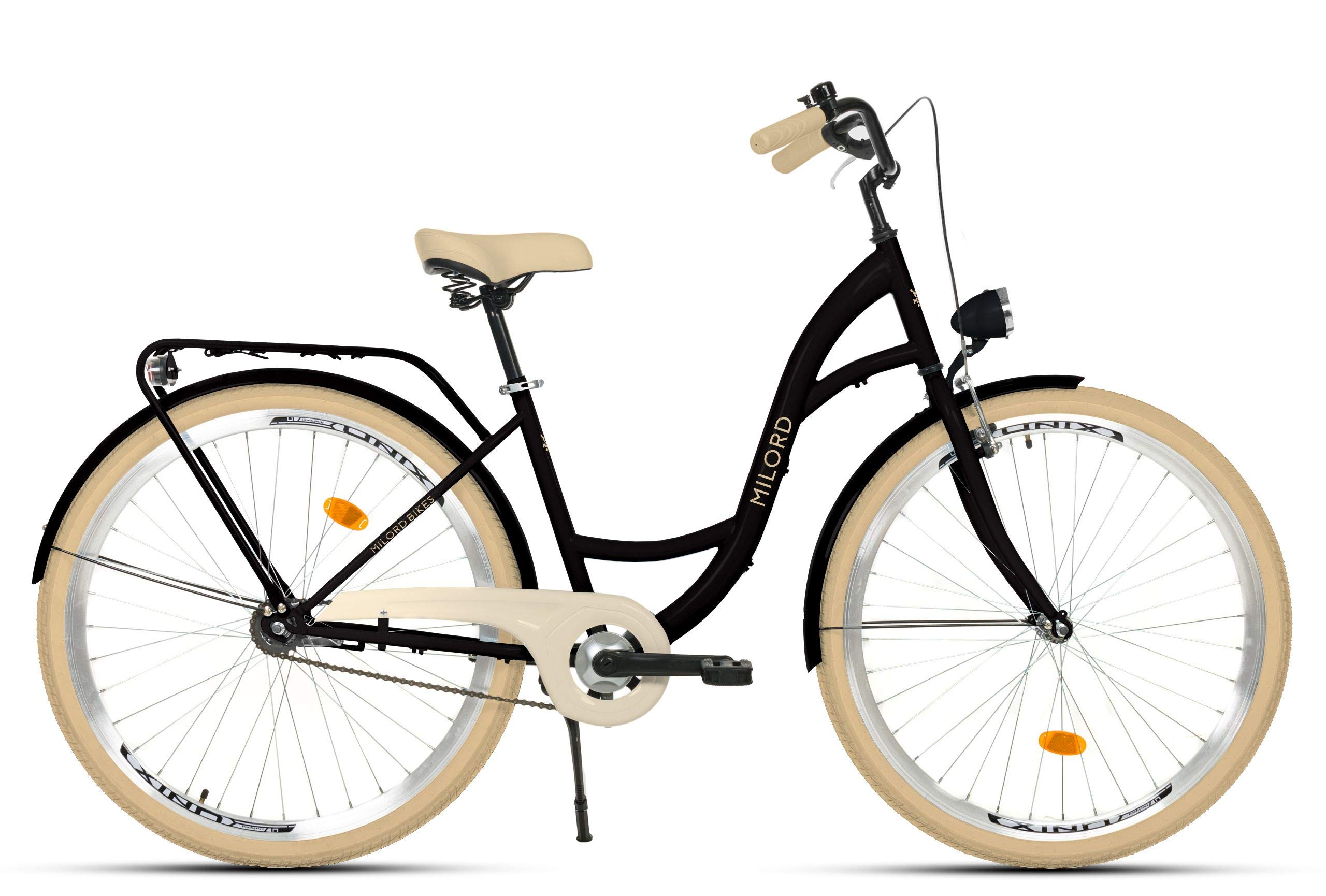 Bicicleta Urbana MILORD - Estilo Holandés Vintage (26", 1 Velocidad)
