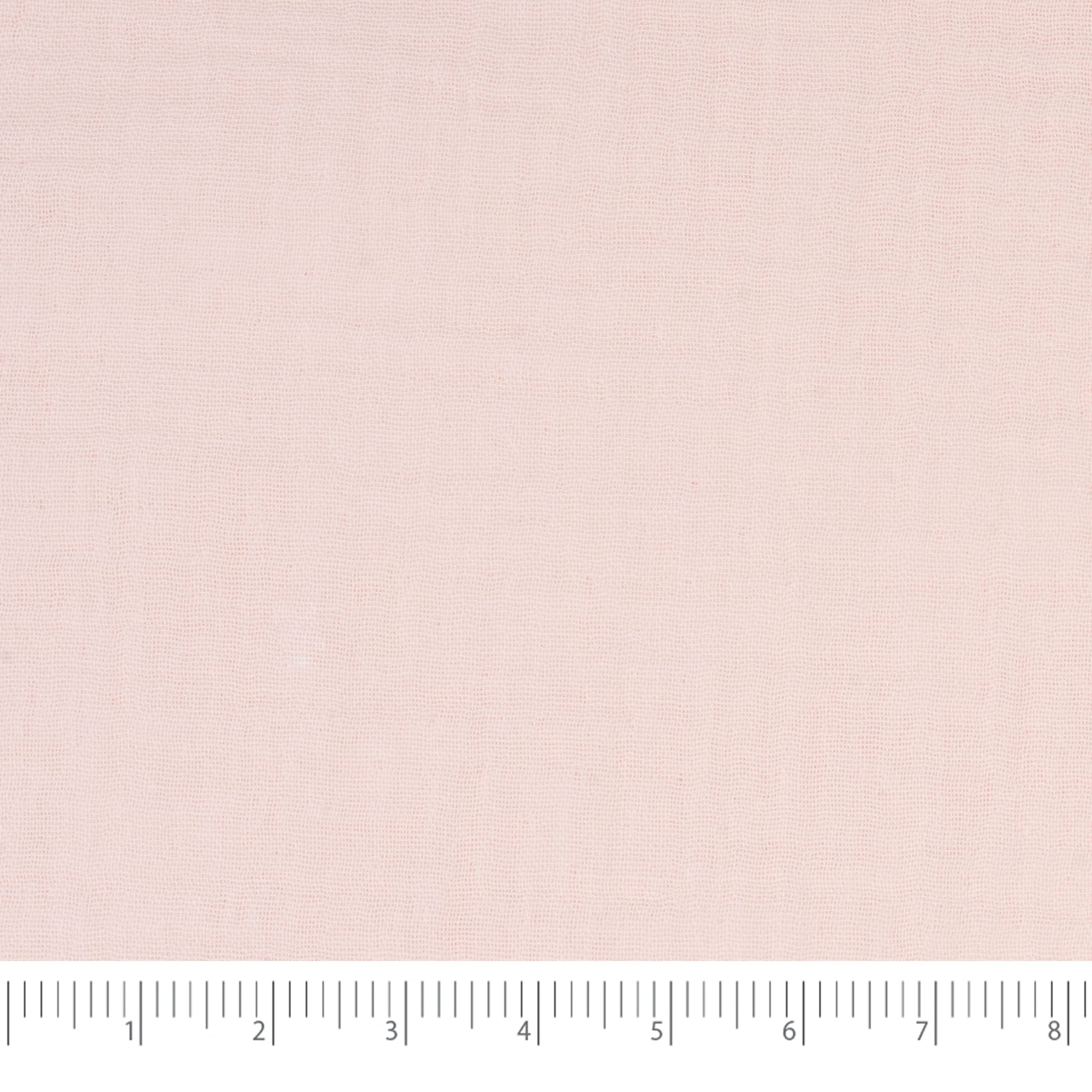Roc-lon100% Organic Cotton, 52"/53", 2-Layer Wrinkled Muslin/Gauze, Pink Cut by The yard