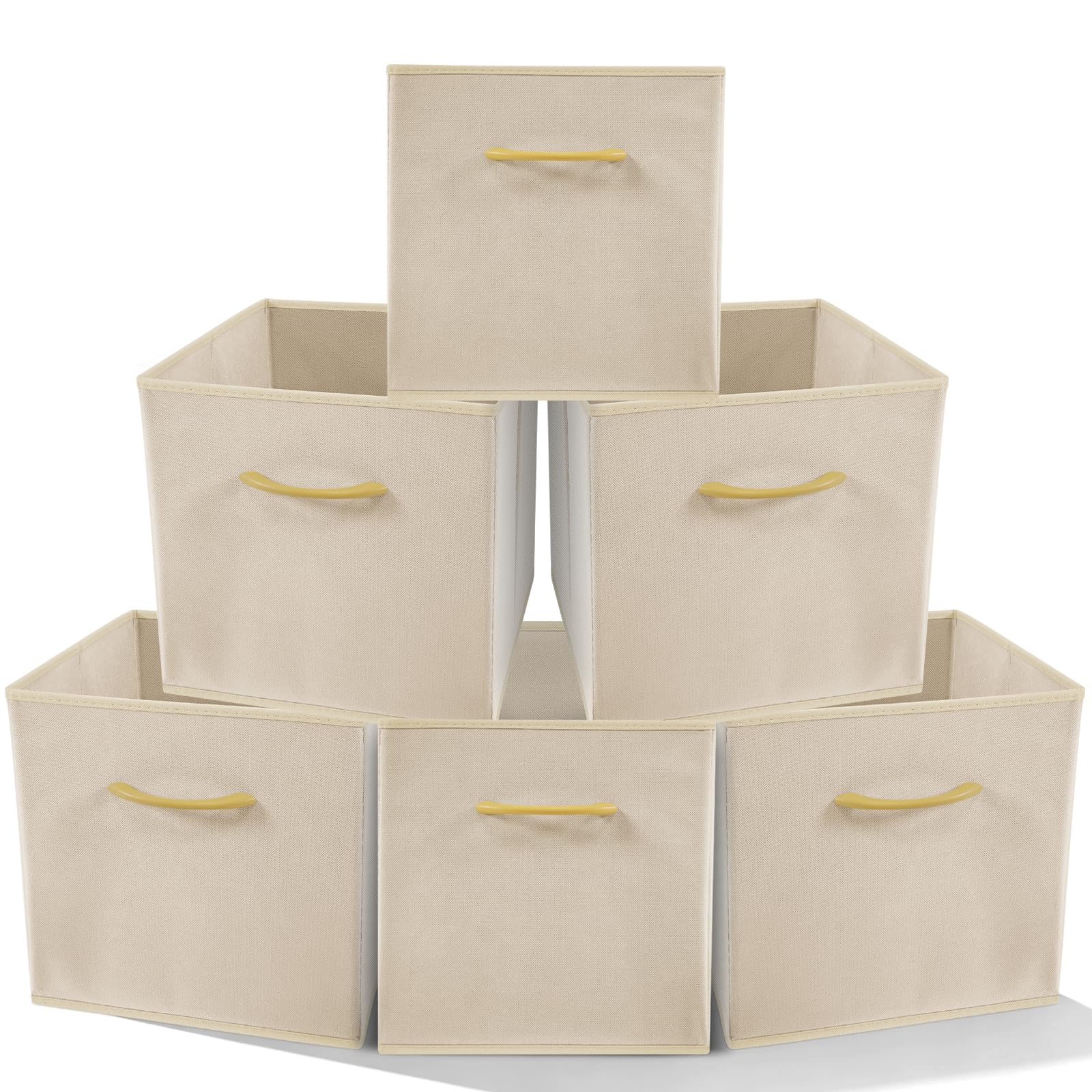 Amazing Tour Cube Storage Boxes, Foldable with Handles, 6 Pack — image 1