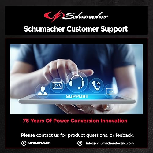 Miniatura 6 de Probador de carga para batería SCHUMACHER, Negro