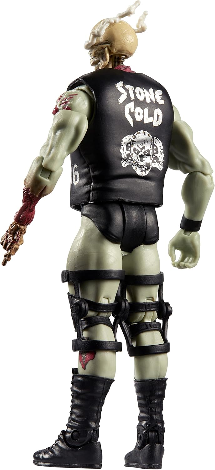 WWE ZOMBIES STONE COLD STEVE AUSTIN ACTION FIGURE