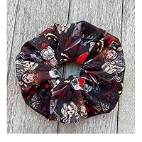 Vista 3 de Cinta para el cabello, coletero de personaje de Halloween de película de terror, regalo novedoso