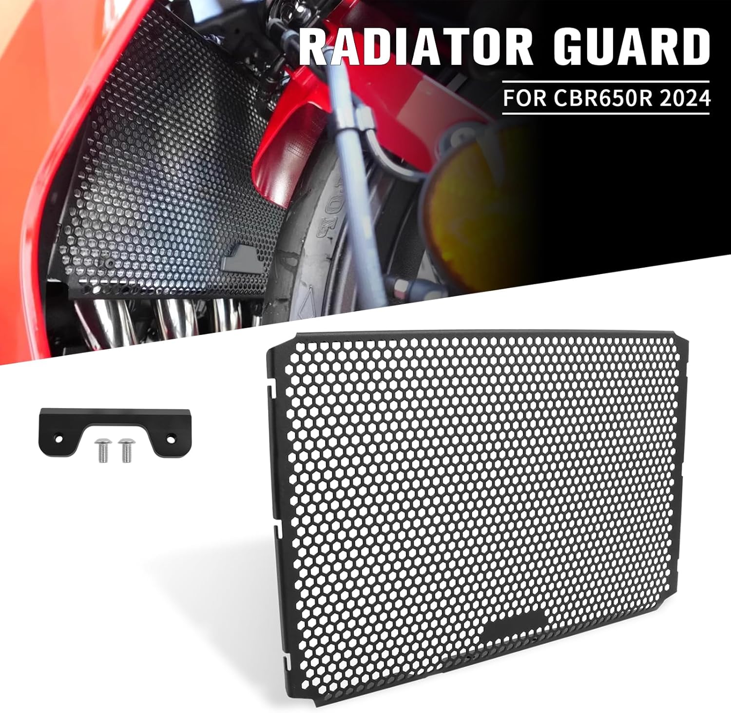 Motocycle Radiator Grille Guard Protective Cover Replacement For HONDA CBR650R CBR 650R 2024 Aluminum Radiator Guard
