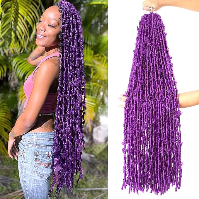 Butterfly Locs Crochet Hair4 Packs Faux Locs Crochet Hair