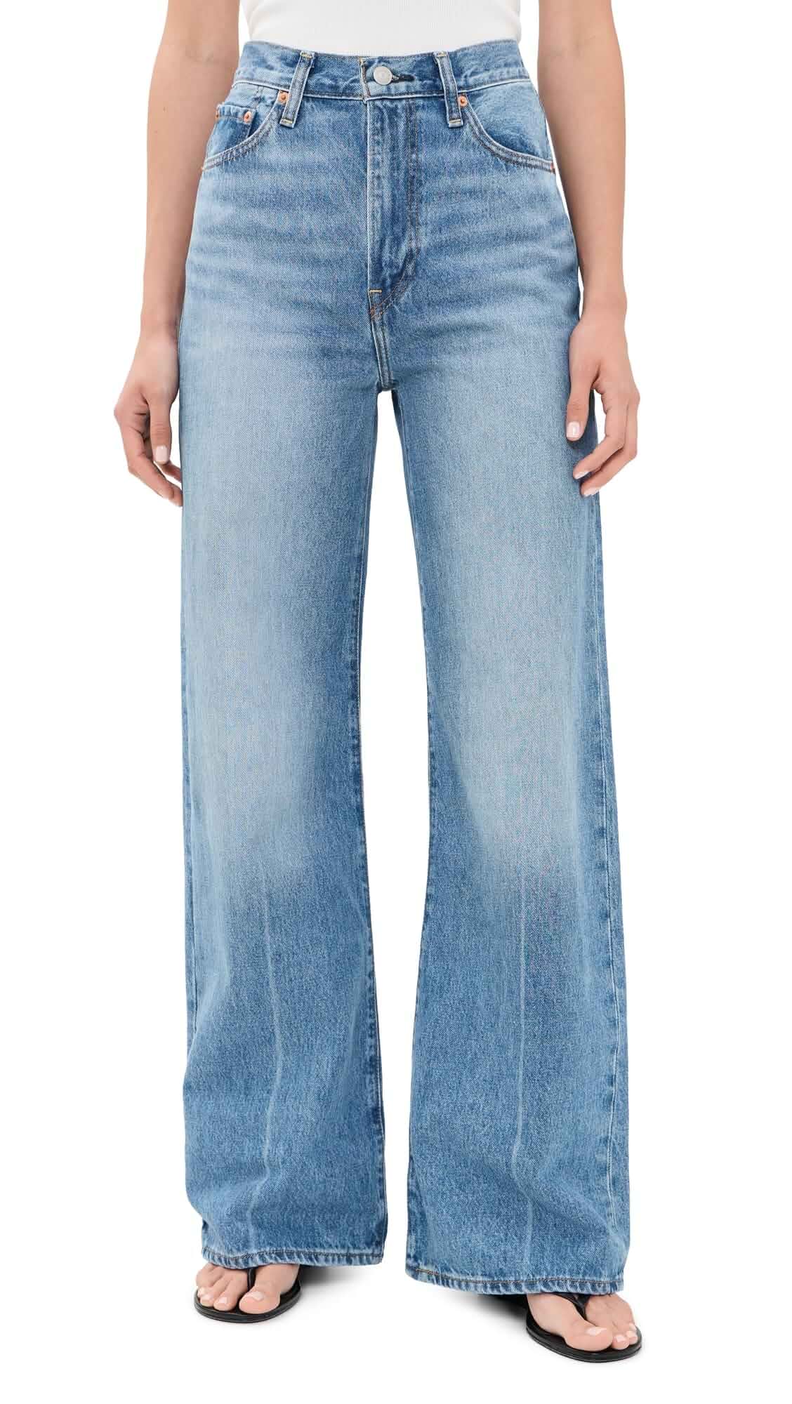 Levi's Women's Ribcage Wide Leg H223 Slim
