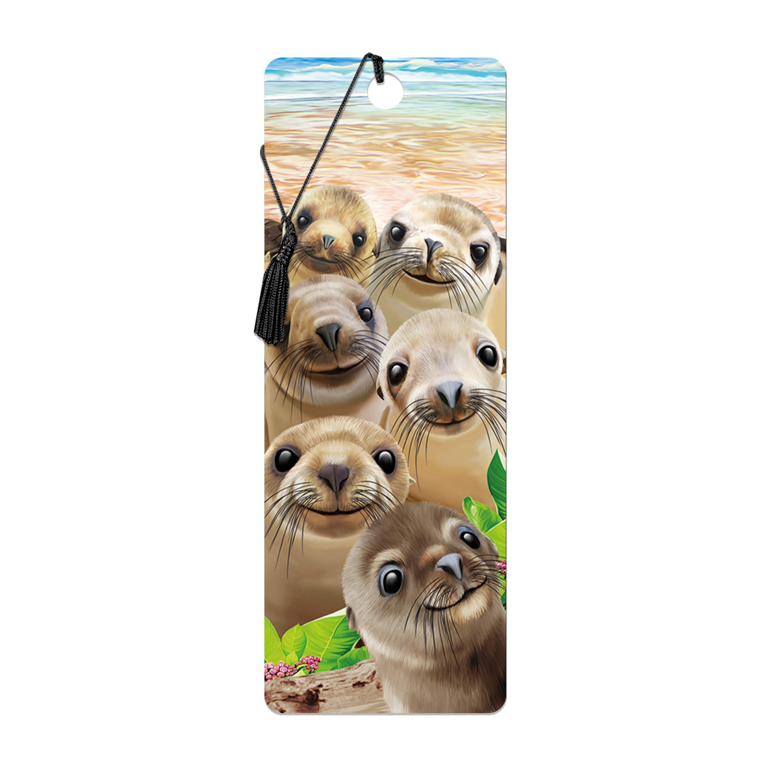 Buy 3D LiveLife Bookmark Sea Lion Snap from Deluxebase. A Seal book