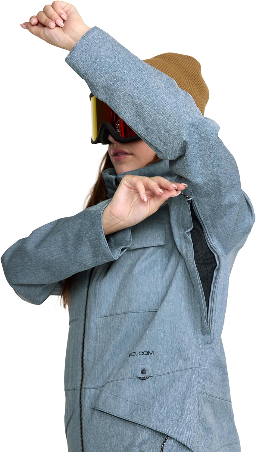 Volcom Women's Shiloh Stretch Snow Suit – 15k Waterproof Repreve® Recycled Fibers