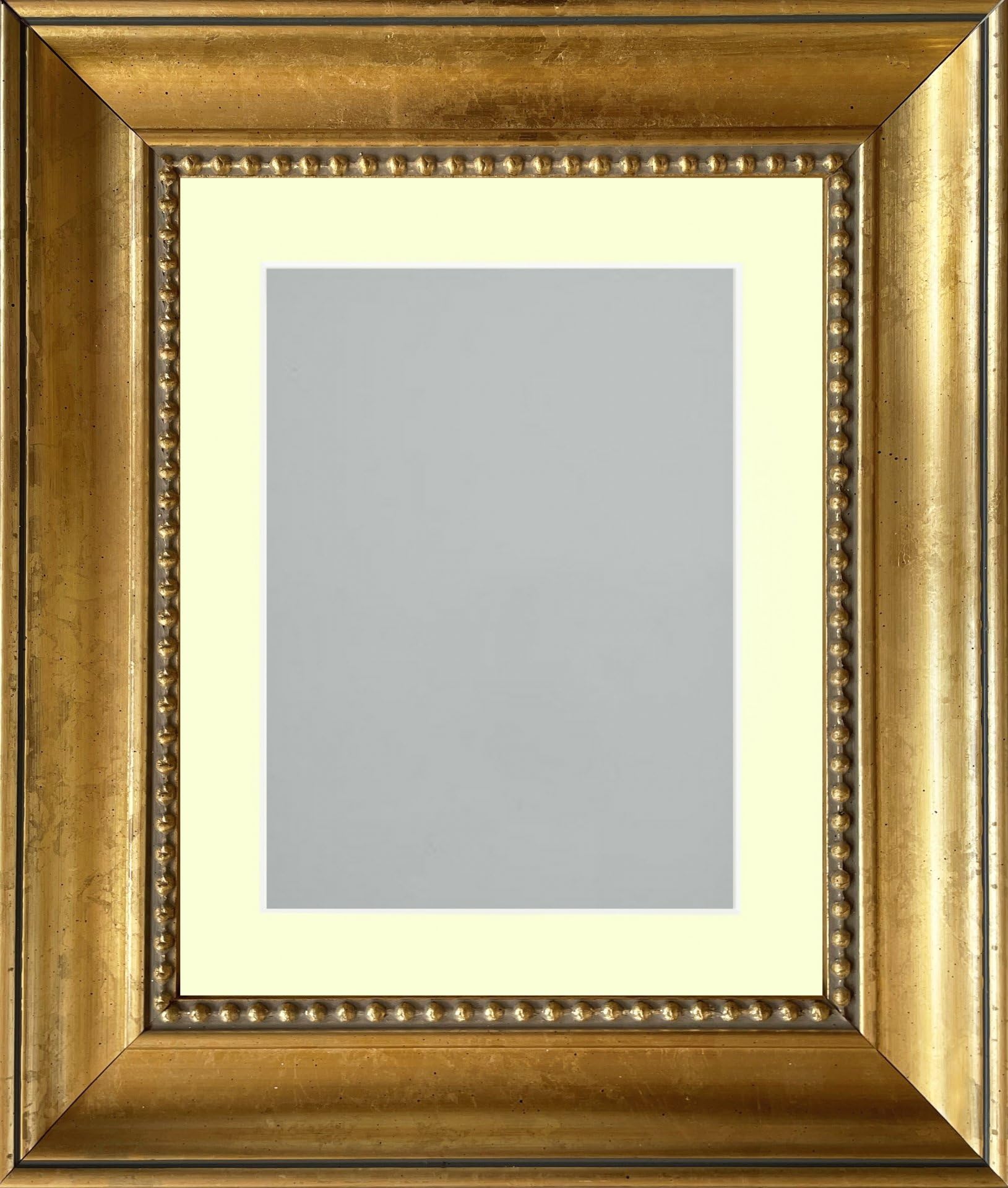 Frame Company Lemon Bon Bon Litchfield Gold Ornate Beaded Decorative Wooden 24X18 Inch Frame With Mount For Image 18X12 Inch *Choice Of Sizes*