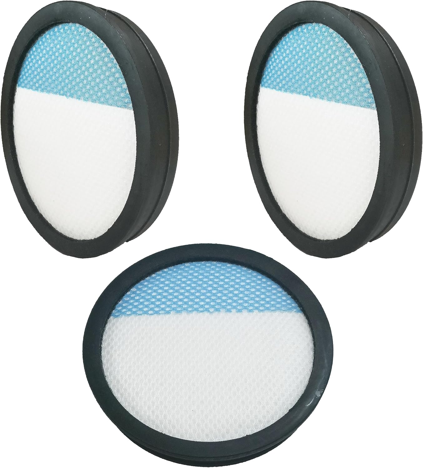 3 Pack Filter Replacement For Ryobi 18V ONE+ Cordless Stick Vacuum PCL720, PBLSV716, and PBLSV717, Compare to Part A32SV720N