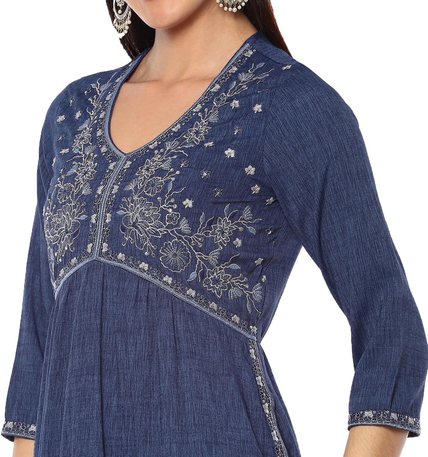 Rangriti Women's Viscose Blend Kurtas Set