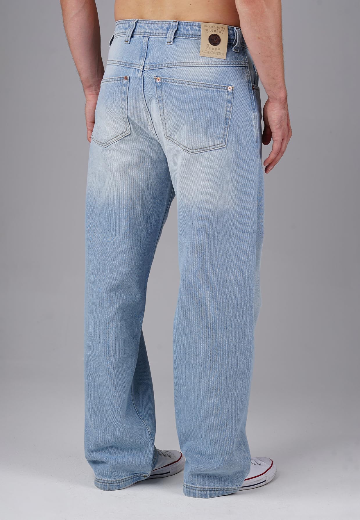 Picaldi Zicco 474 Herren Jeans | Wide Fit Straight Leg | Baggy Fit Hose | Locker geschnitten