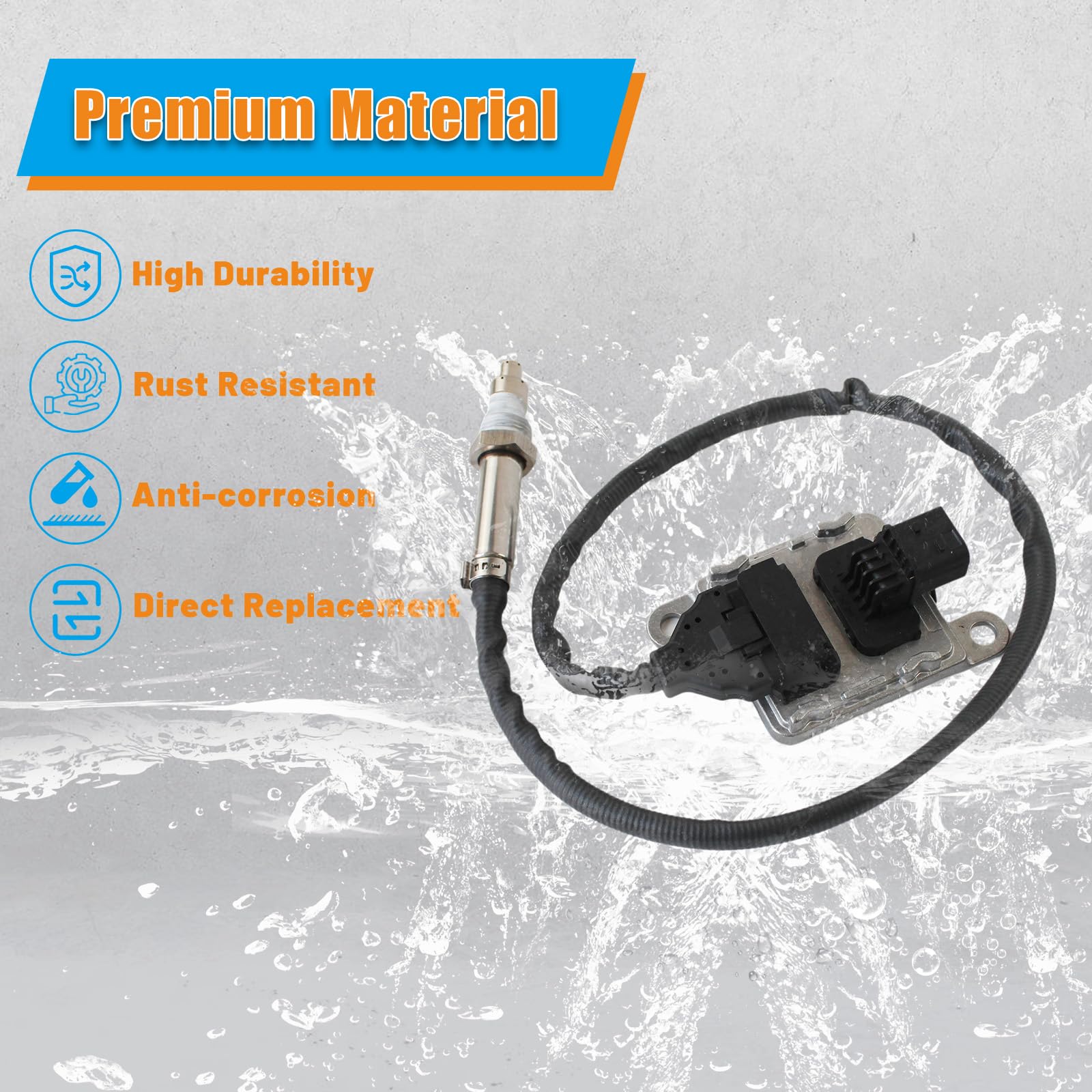 Amazon.com: FIWARY 2236409PE Inlet Nox Sensor Nitrogen Oxide Senso