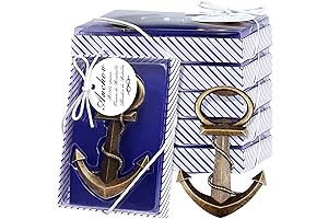 50 Pieces Anchor Bottle Opener Nautical Party Favors