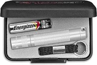 J3A102 MagLite, Solitaire LED Flashlight, 1AAA, Silver
