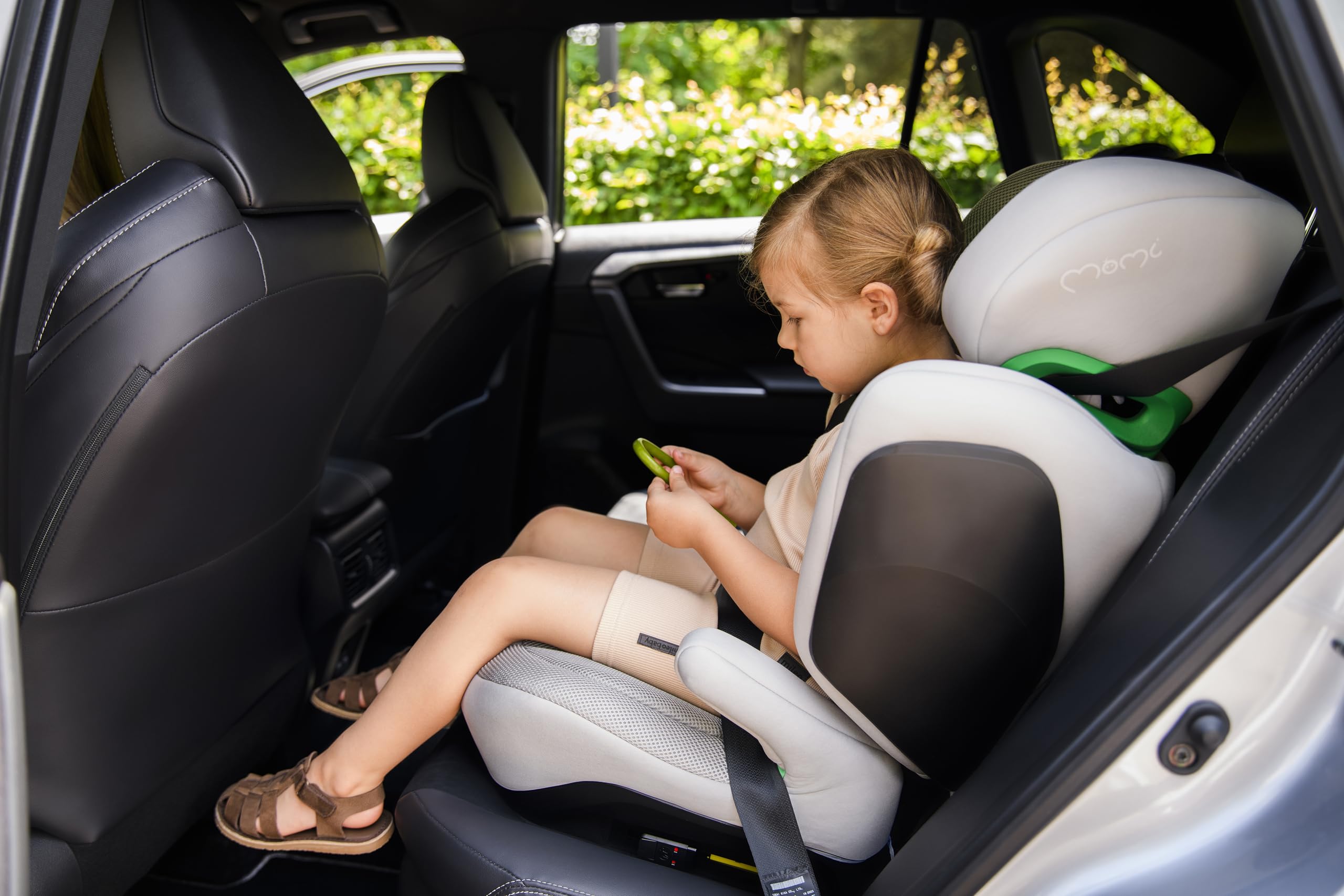 Siège auto MoMi MEI pour enfants de 3 à 12 ans (groupe 2/3, poids corporel de 15 à 36 kg, taille 100-150 cm), siège enfant - installation face à la route, fixation avec ISOFIX