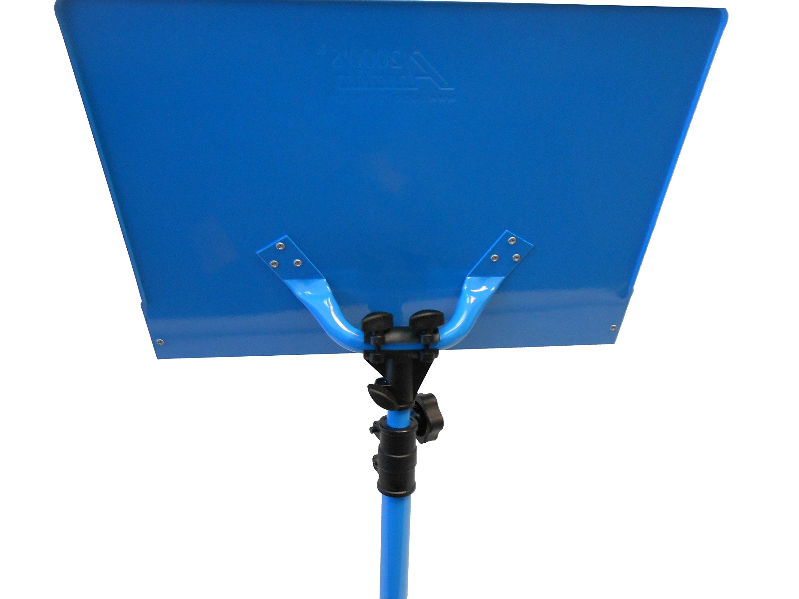 Audio2000'S AST4384BL Premium Heavy-Duty Sheet Music Stand with Adjustable Height