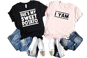She's My Sweet Potato Shirt, I Yam Shirt - Thanksgiving Couple Shirt