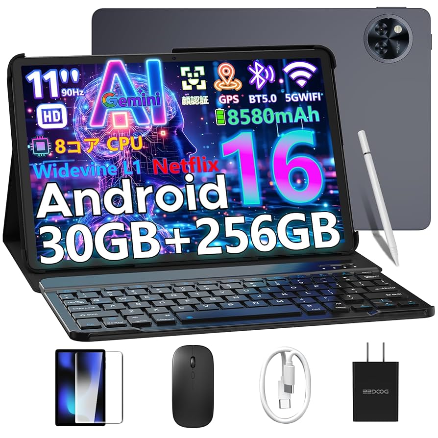 【Android16 タブレット】DOOGEE U11Pro TFスロットあり Amazon.co.jp: 【Android16 セット版 世界初登場】DOOGEE U11PRO