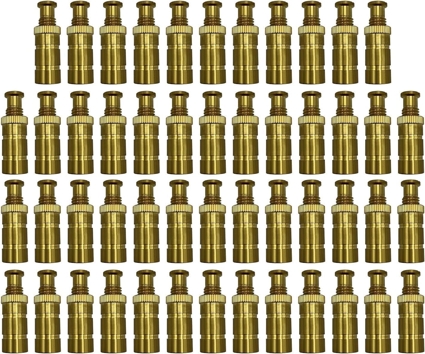 10-Pack Brass Pool Cover Anchors – Universal 3/4" Size For Concrete/Paved Surfaces, Inground Pool Safety