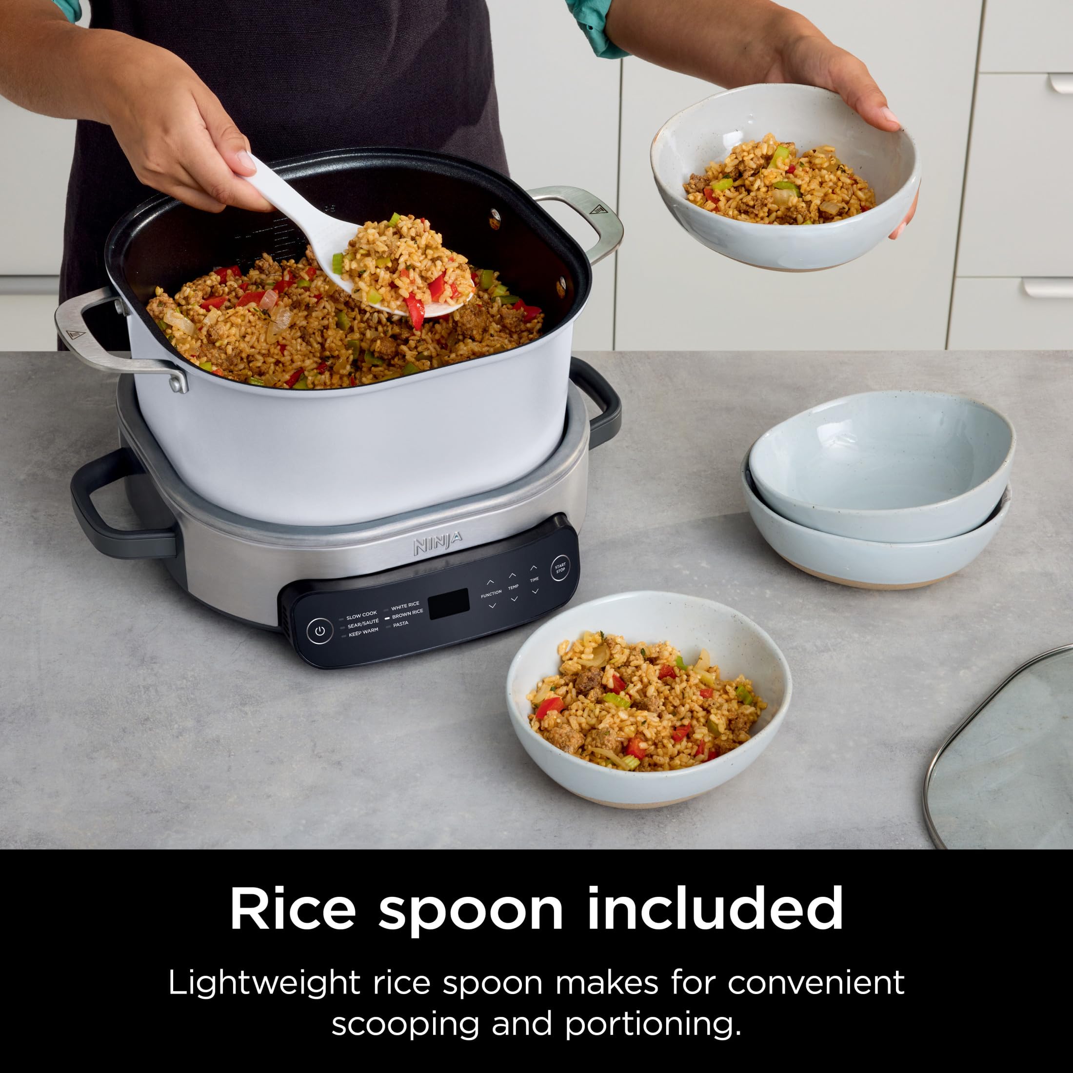 Ninja Foodi 6.5 Qt Possible Cooker, 6 in1 Multi-Cooker, Slow