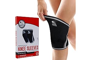 Nordic Lifting 7mm Knee Sleeves for Hiking | USPA Approved & Durable