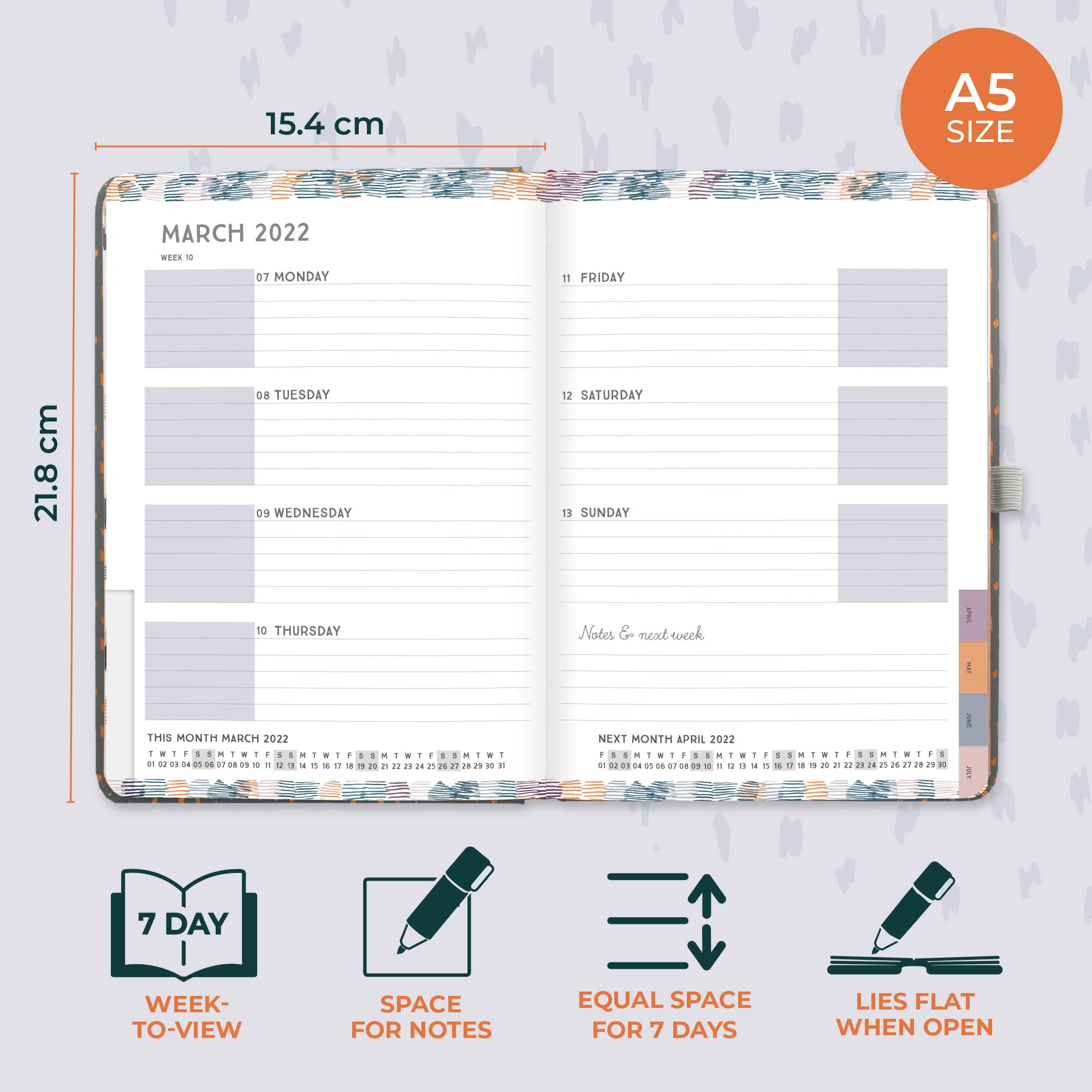 Boxclever Press Perfect Year Luxury 20212022 Diary. Stunning Academic